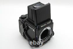 EX+5 MAMIYA RZ67 Pro Camera Body with Waist Level Finder 120 Film Back #JAPAN