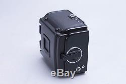 EX+ HASSELBLAD LATEST A24 220 ROLL FILM BACK BLACK With MATCHING INSERT, SLIDE