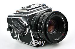 EX++ Hasselblad 503CW camera + CFE 80mm f/2.8 + A12 film back in silver 503 CW