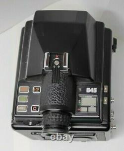 Exc+3 Pentax 645 Medium Format Film Camera Body with 120 Film Back from Japan