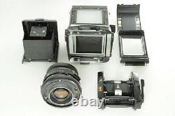 Exc+4 Mamiya RB67 Pro + Sekor 127mm f/3.8 +120 Film Back + Lens Cap From JPN