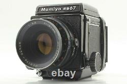 Exc+5 MAMIYA RB67 Pro Body + SEKOR 127mm F/3.8 Lens + 120 Film Back From JAPAN