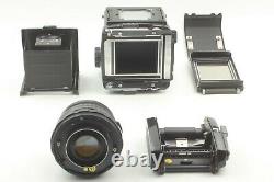 Exc+5 MAMIYA RB67 Pro Body + SEKOR 127mm F/3.8 Lens + 120 Film Back From JAPAN