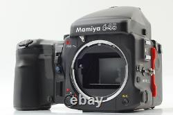 Exc+5 Mamiya 645 Pro TL Medium Format Body / Prism Finder 220 Film Back JAPAN