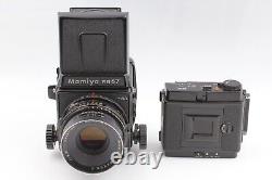 Exc+5? Mamiya RB67 PRO SD 6x8 Motorized Film Back Sekor C 127mm f3.8 Lens Japan