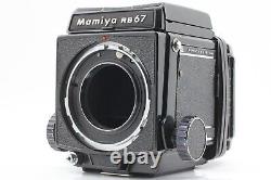 Exc+5 Mamiya RB67 Pro Medium Format Film Camera Body 120 Back from Japan