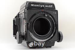 Exc+5 Mamiya RB67 Pro S Medium Format Body + 120 Film Back From JAPAN