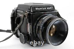 Exc+5 Mamiya RB67 Pro + Sekor 127mm F/3.8, 120 Roll Film Back from Japan