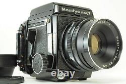 Exc+5 Mamiya RB67 Pro + Sekor NB 127mm f/3.8 + 120 Film Back with Cap From JPN