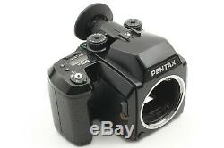 Exc+5 PENTAX 645N with SMC A 75mm f/2.8 Lens 120 Film back Strap From Japan 471