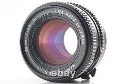 Exc+5 / Strap? Mamiya 645 Pro Body Sekor C 80mm f2.8 N Lens 120 Back From JAPAN