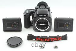 Exc+5 withStrap Pentax 645N Medium Format Camera Body Film Back 120 & 220 JAPAN