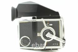Exc+5 with Strap? Zenza Bronica ETR 645 6 x 4.5 Silver Body 120 Film Back JAPAN