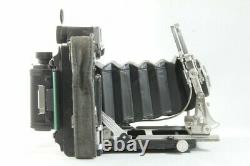 Exc Graflex Crown Graphic 2 1/4 x 3 1/4 Camera with101mm F4.5, 120 Film Back #2632