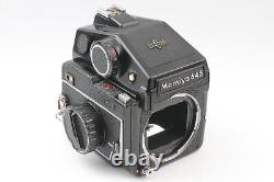 Exc+++++? MAMIYA M645 Medium Format Camera Ae/Prism Finder 120 Film Back /JAPAN