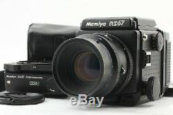 Exc+++++Mamiya RZ67 Pro withSekor Z 127mm f/3.5 W 120 & 220 Film Back Japan 1631