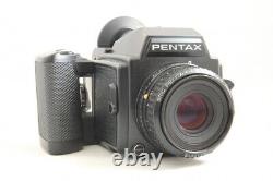 Exc++ Pentax 645 Medium Format Film Camera A 75mm F2.8 Lens and Film Back #3910