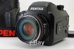Exc in Case Pentax 645N + FA 75mm F/2.8, A120 Film Back, Strap, Cap #232