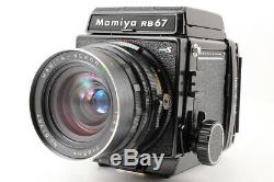 Excellent+MAMIYA RB67 ProS +Sekor C 127mm F/3.8 Lens 4Lens +120 Film Back JP