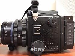Excellent Mamiya RZ67 Pro II 110mm f/2.8 W 120 Film Back, WL viewfinder, strap