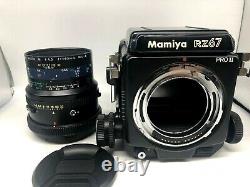 FedExNr MINT Mamiya RZ67 Pro II + M 140mm f4.5 M/L-A + 120 back II From Japan