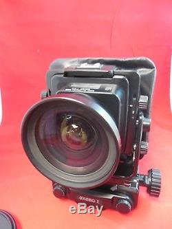 Fuji GX680 II Camera w Fujinon 65mm F5.6 4 backs, 4 batteries, 2 chargers remote