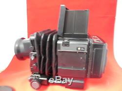 Fuji GX680 II Camera w Fujinon 65mm F5.6 4 backs, 4 batteries, 2 chargers remote