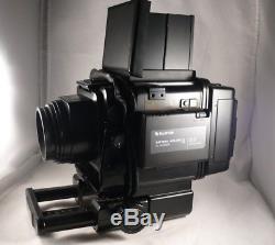 Fuji GX680 Pro 6x8 Fujinon 135mm Lens, Polaroid back, custom case, filters, plus