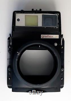 Graflex XL with 80mm f2.8 Zeiss Planar + Graflock + RH8 6x9cm back + spare body