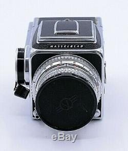HASSELBLAD 500C/M CAMERA WITH 80mm F/2.8 LENS + A12 BACK