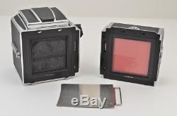 HASSELBLAD 500C/M Medium Format SLR Film Camera with A12 FILM BACK & GRIP #181010e