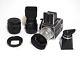 Hasselblad 500 Cm Kit With 50mm, 150mm, A12 Back, Wlf, Magnifying Hood & Extras