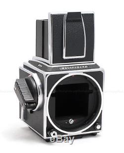 HASSELBLAD 501CM CHROME MEDIUM FORMAT CAMERA KIT USED with A12 BACK & PM45 PRISM