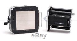 HASSELBLAD 501CM CHROME MEDIUM FORMAT CAMERA KIT USED with A12 BACK & PM45 PRISM