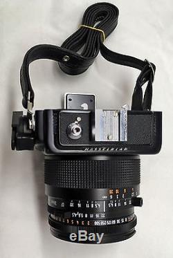HASSELBLAD 903 SWC Medium Format Film Camera BLACK, 2 A12 backs. EXCELLENT