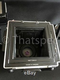 Hasselblad 203FE, 80mm F2.8FE lens, E12 and E24 film backs, 32mm extension tube