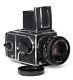 Hasselblad 205fcc Film Camera Withplanar Fe 80mm F/2.8 T & E24 Film Back 205 Fcc