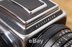 Hasselblad 500CM 500C/M with Zeiss CF Planar 80mm f/2.8 T, matching back