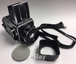 Hasselblad 500CM 80mm f2.8 C Planar A12 film back complete professional service