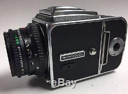 Hasselblad 500CM 80mm f2.8 C Planar A12 film back complete professional service