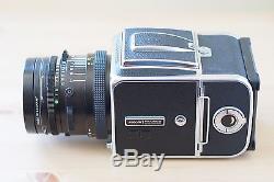 Hasselblad 500CM 80mm f2.8 Zeiss CF Lens + Hood & A12 Back Acute Matte D Bundle
