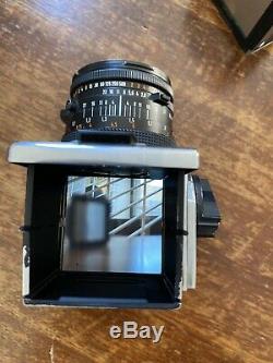 Hasselblad 500CM C/M with Zeiss Planar T CF 80mm f/2.8 + A12 back + Extra Back
