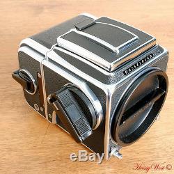Hasselblad 500CM Chrome Trim Medium Format Camera Body with Finder + A12 Film Back