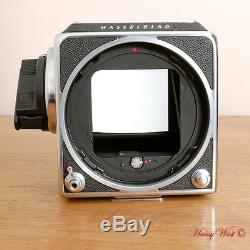 Hasselblad 500CM Chrome Trim Medium Format Camera Body with Finder + A12 Film Back