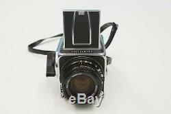 Hasselblad 500CM Medium Format Body with Carl Zeiss 80 mm CF T, A12 Film back