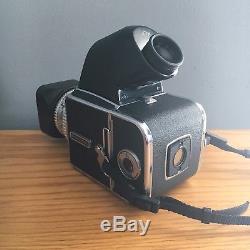 Hasselblad 500CM Medium Format Film Camera with 80mm CT lens, A12 back, prism