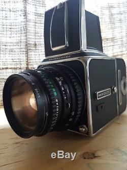 Hasselblad 500CM Outfit with 80mm Planar T Lens A12 Back