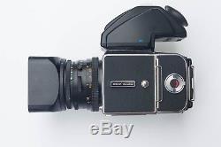 Hasselblad 500CM, PM45, 80mm Planar f2.8, Acute-Matte screen, A12 Back