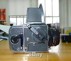 Hasselblad 500CM, Zeiss Planar 80mm Lens, Tenba Bag, Pentax Spotmeter, A24 back