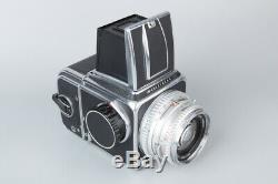 Hasselblad 500C 500 C Film Camera with Carl Zeiss Planar 80mm f/2.8 Lens, A12 Back